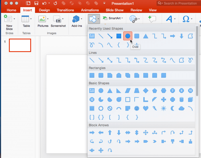 make figure in powerpoint for mac